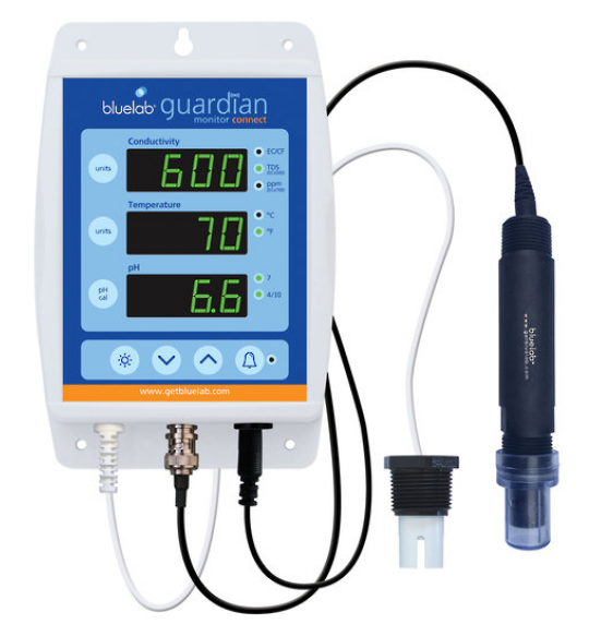 BlueLab Guardian Connect Inline pH-EC-Monitor Messgerät